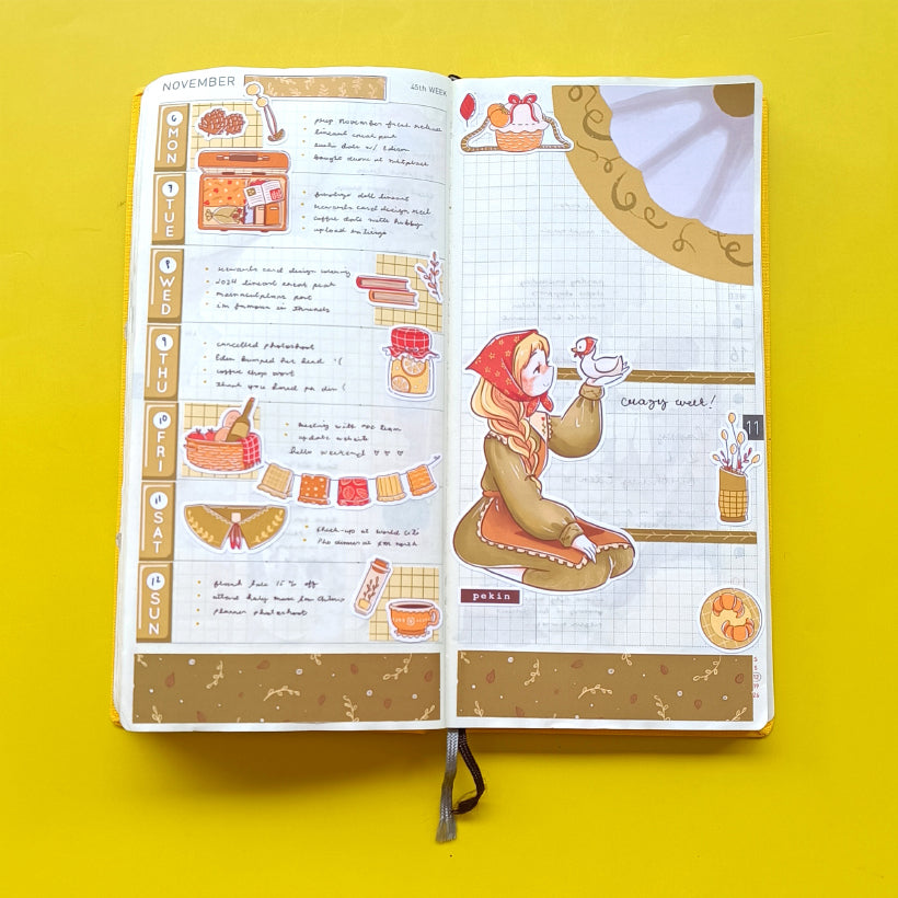 Pekin | Birds of Autumn | Collections Stickers | C322