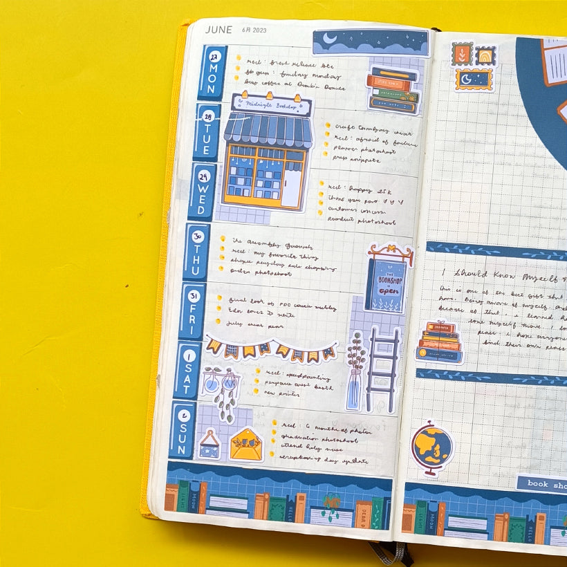 Book Shop | True Passion | Collections Stickers | C329
