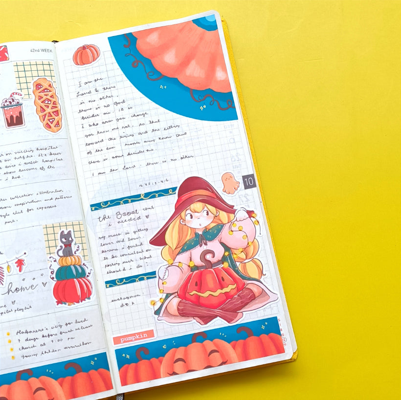 Pumpkin | Enchanted | Collections Stickers | C334