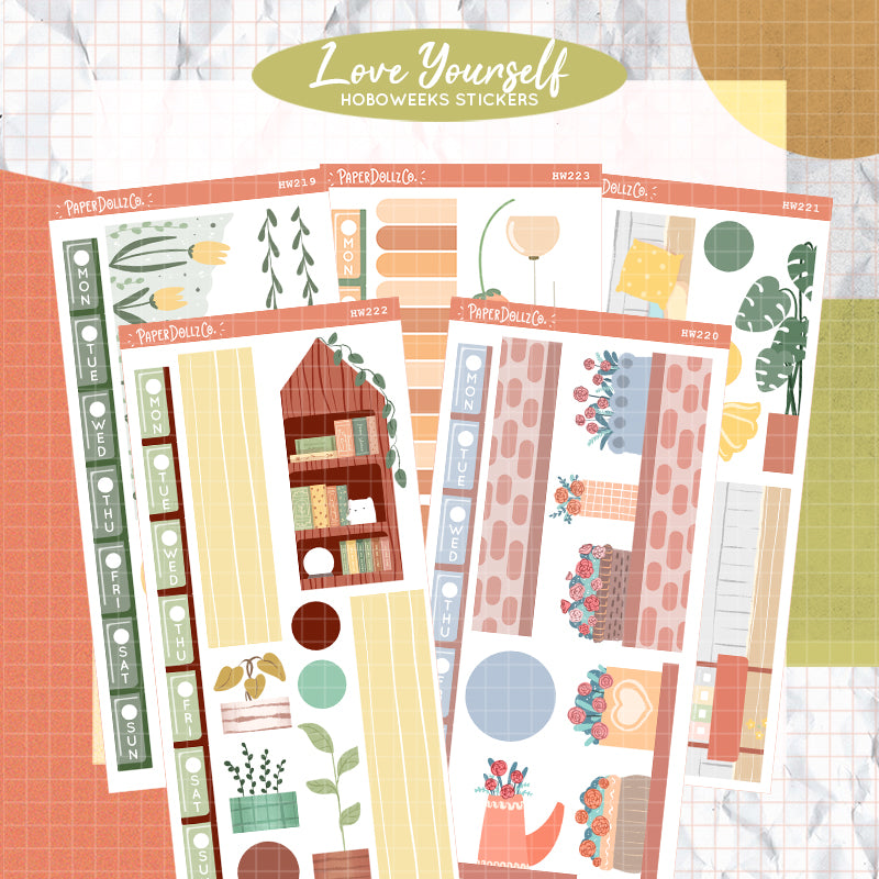 Love Yourself Kits for Hobonichi Weeks