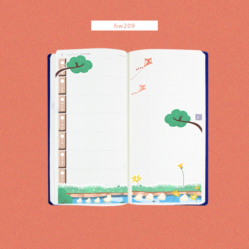 Blossoming | Kit for Hobonichi Weeks | -hw209