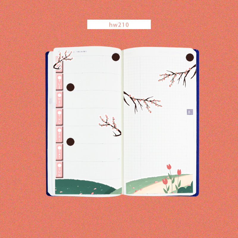 Blossoming | Kit for Hobonichi Weeks | -hw210