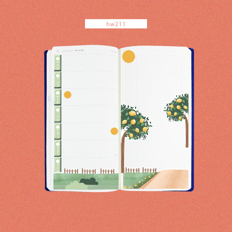 Blossoming | Kit for Hobonichi Weeks | -hw211