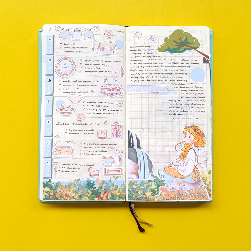 Blossoming | Kit for Hobonichi Weeks | -hw213