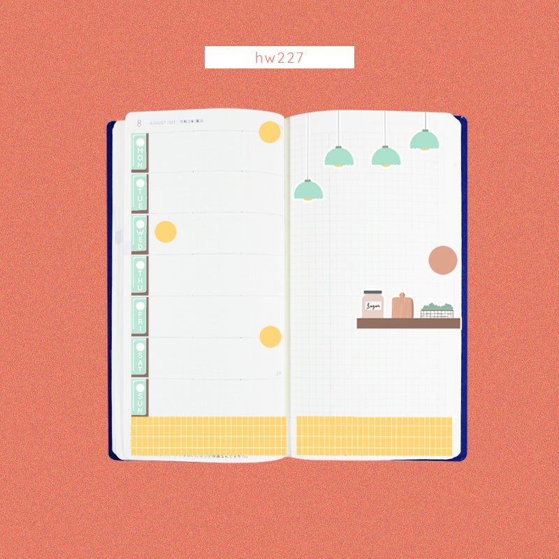 Home Buddy | Kit for Hobonichi Weeks | -hw227