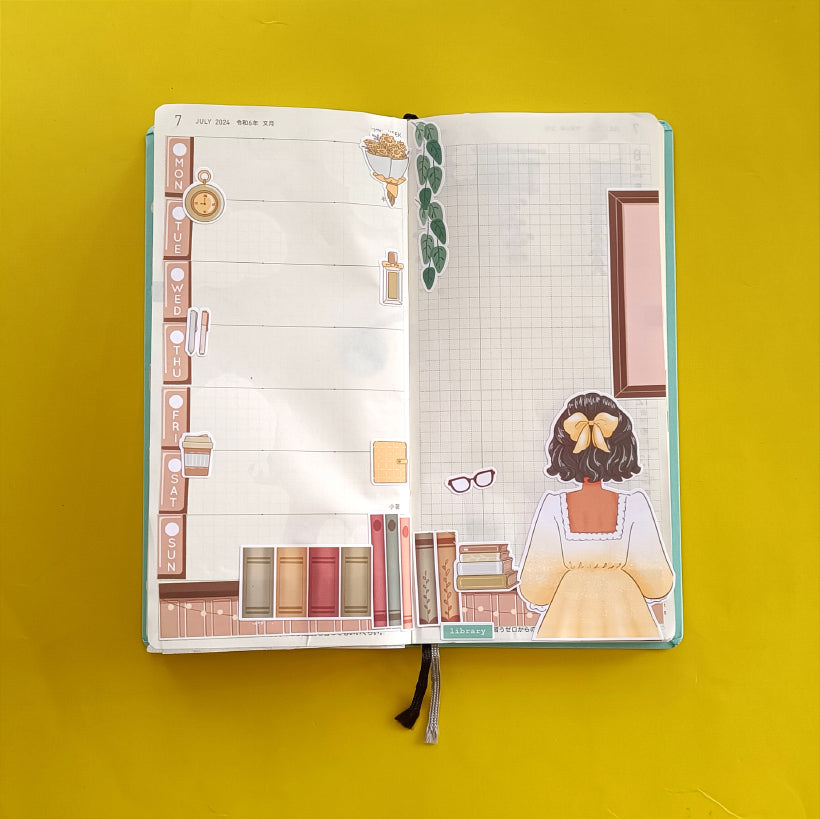 Library | Crowning Glory | Collection Stickers | C369