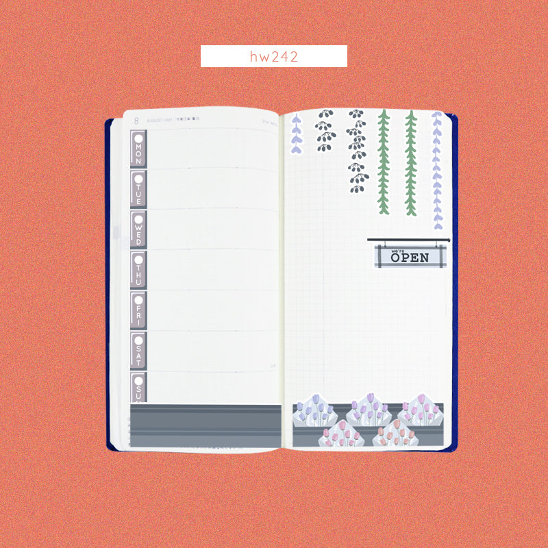 Crowning Glory | Hobonichi Kit for Hobonichi Weeks | -hw242