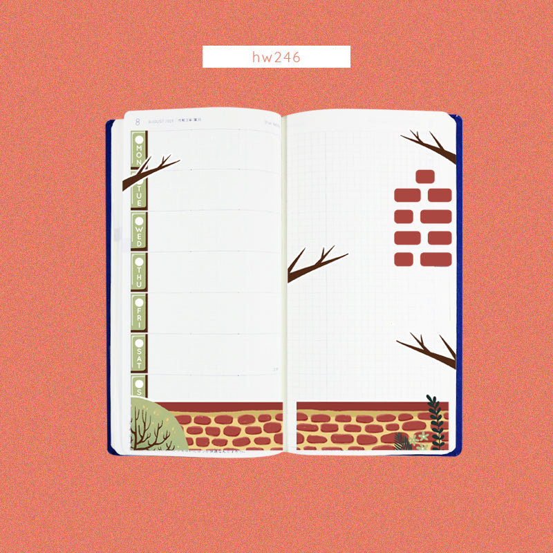 Fabulous Fall | Hobonichi Kit for Hobonichi Weeks | -hw246