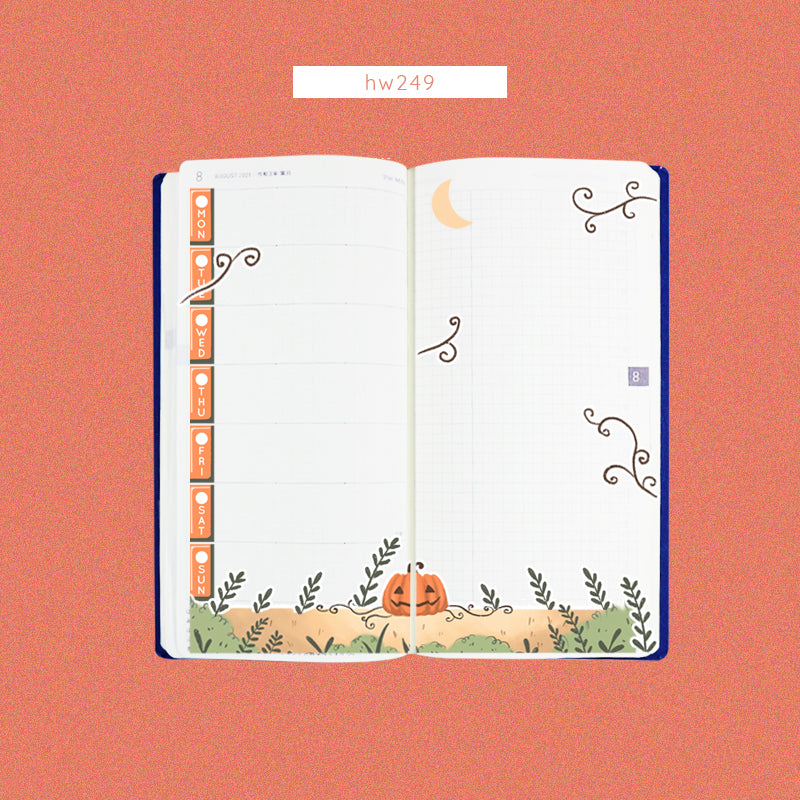 Fluffy Tails | Hobonichi Kit for Hobonichi Weeks | -hw249