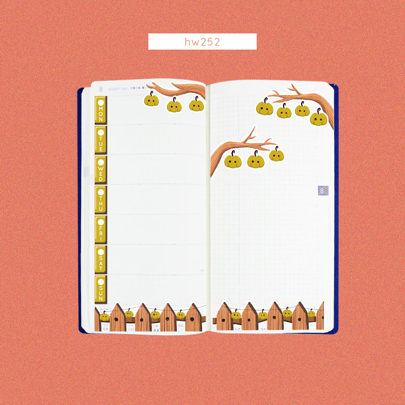 Fluffy Tails | Hobonichi Kit for Hobonichi Weeks | -hw252