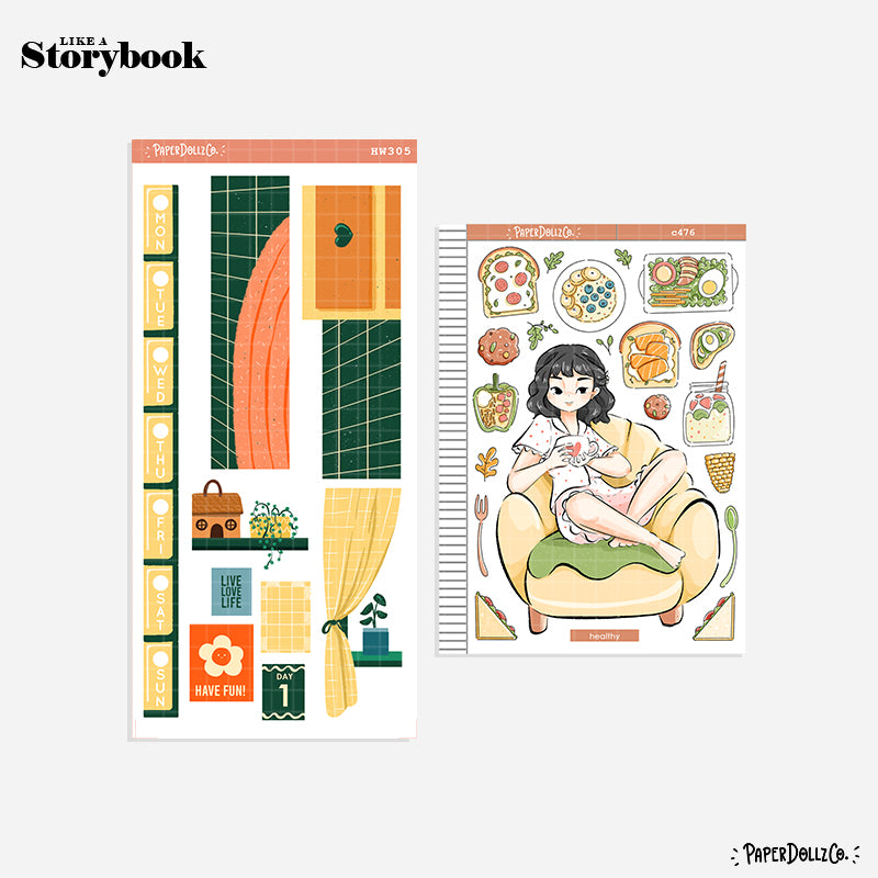 The Breakfast Club | Like a Storybook | Weeks Weekly Kit | hw305 c476