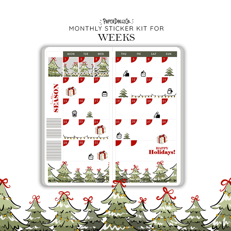 Unbox the Joy | Like a Storybook | Holiday Stickers - hwm022