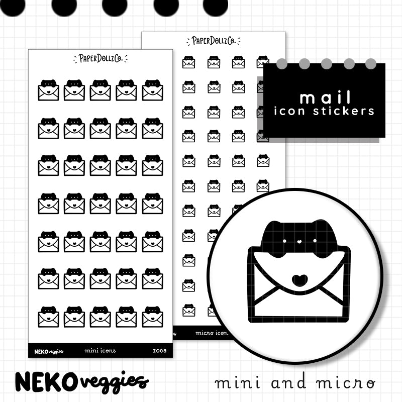 Mail | PaperDollzCo Planner | Icon Sticker | i008