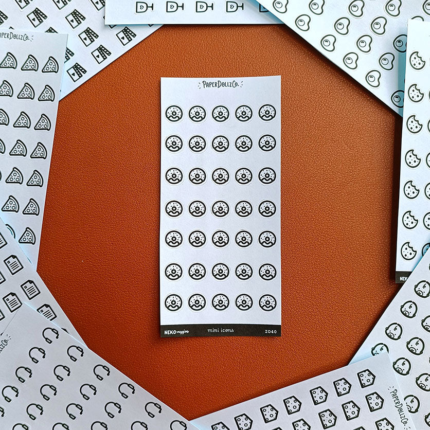 Donut | PaperDollzCo | Icon Sticker | i040