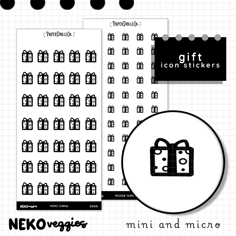 Gift | PaperDollzCo | Icon Sticker | i044