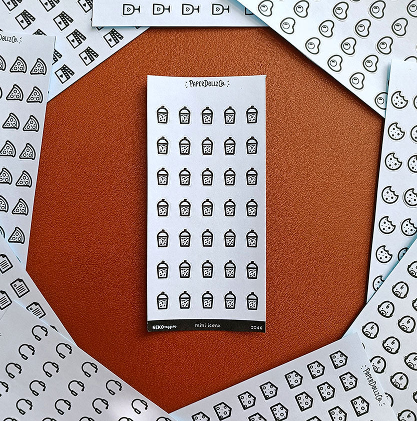 Boba | PaperDollzCo | Icon Sticker | i046