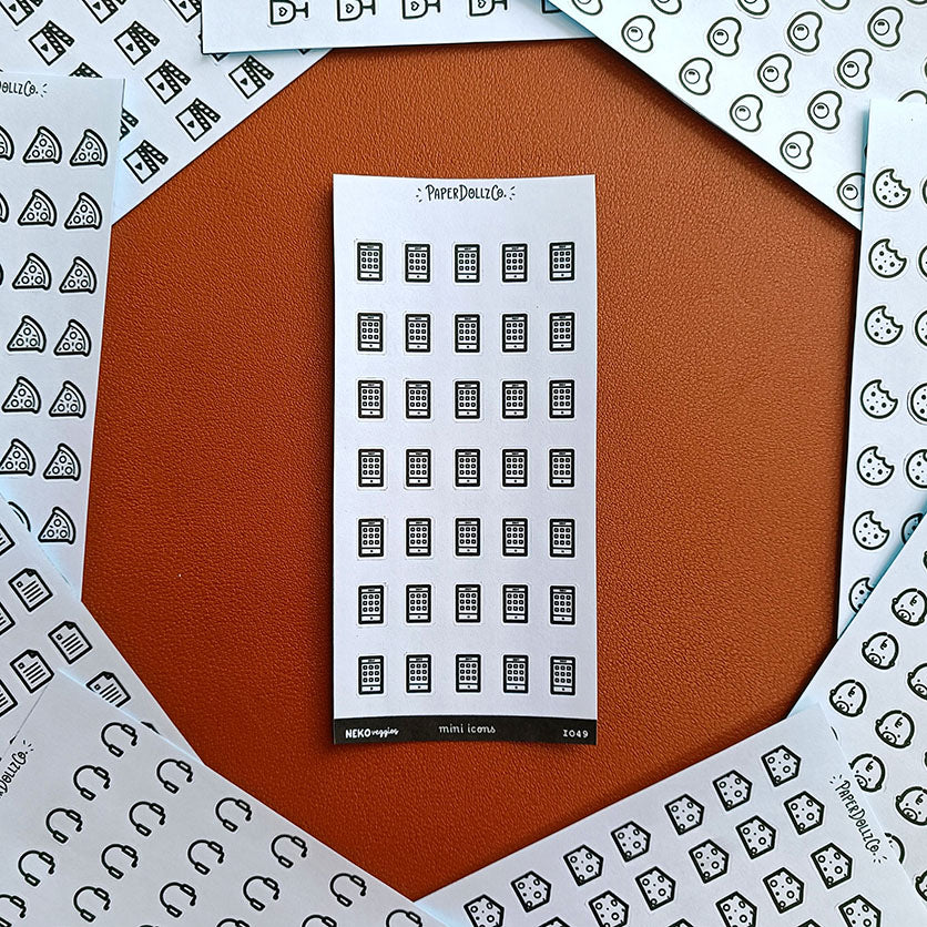 Cellphone | PaperDollzCo | Icon Sticker | i049