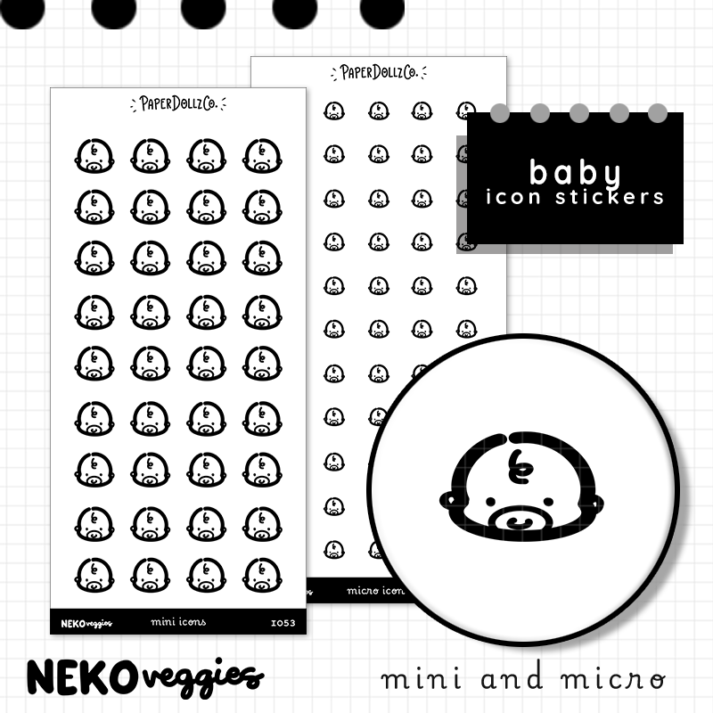 Baby | PaperDollzCo | Icon Sticker | i053
