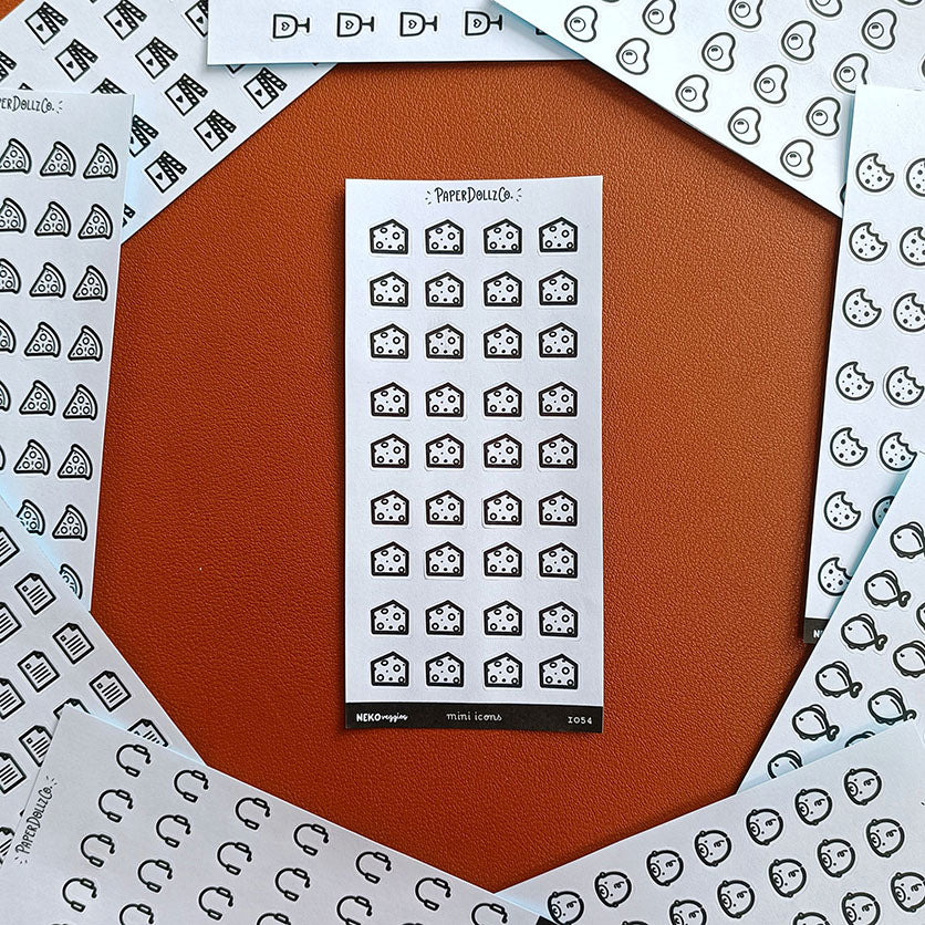 Cheese | PaperDollzCo | Icon Sticker | i054