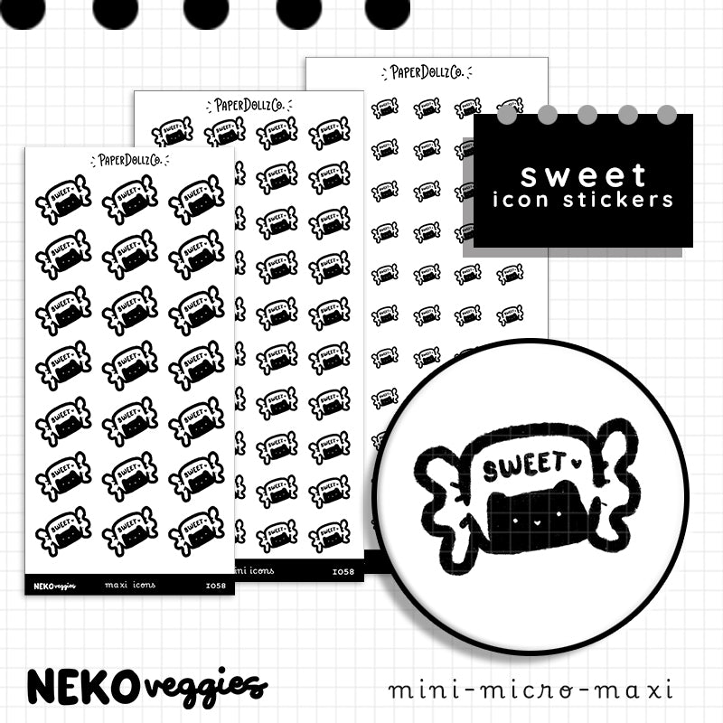 Sweet | Food Planner Sticker | Icon | i058