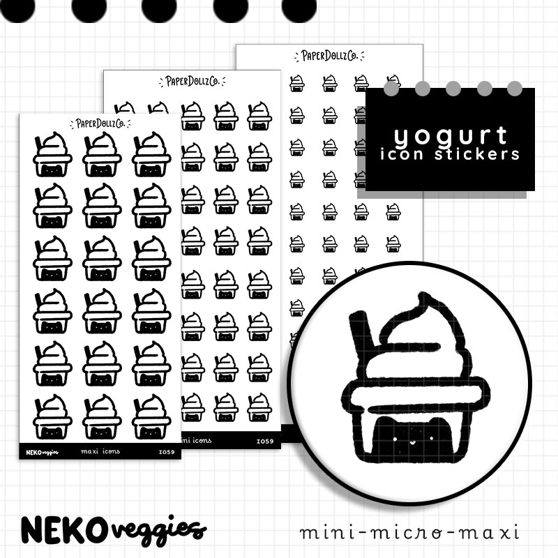 Yogurt | Food Planner Sticker | Icon | i059