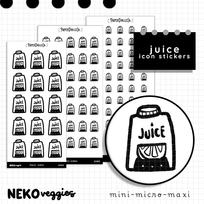Juice | Food Planner Sticker | Icon | i060