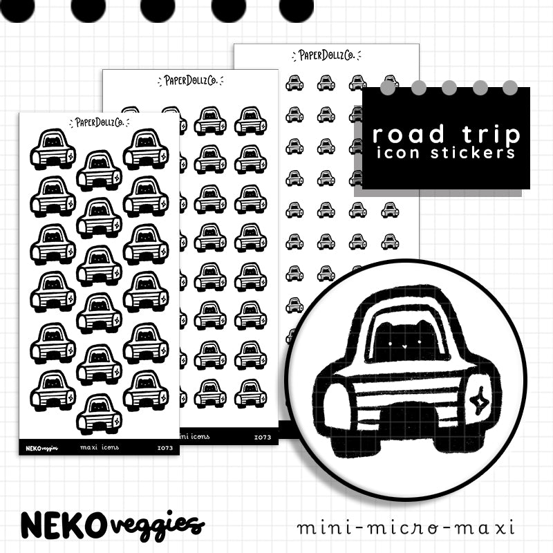 Road Trip | Activities Planner Sticker | Icon | i073