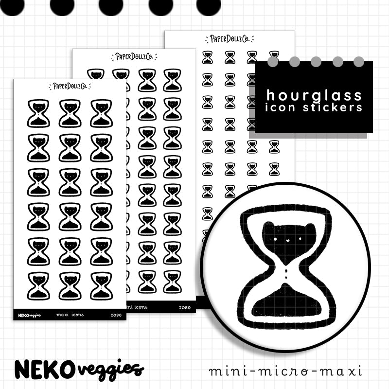 Hourglass | Food Planner Sticker | Icon | i80