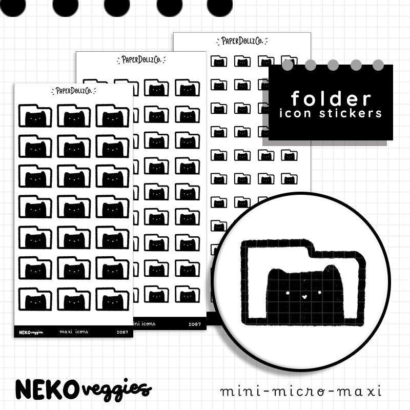 Folder | Food Planner Sticker | Icon | i087