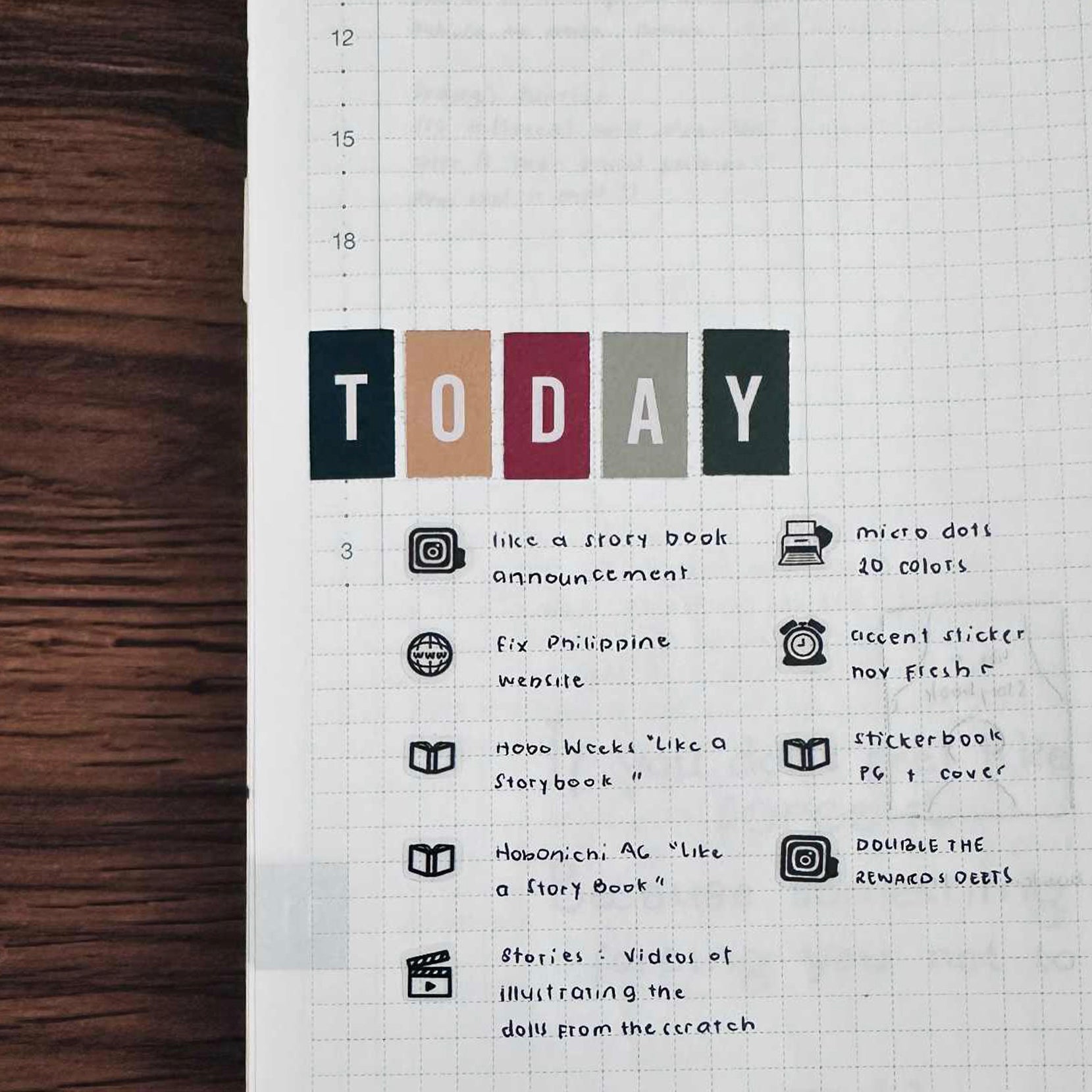 Letter Journal Sticker | Consonant | Christmas Colors | L022