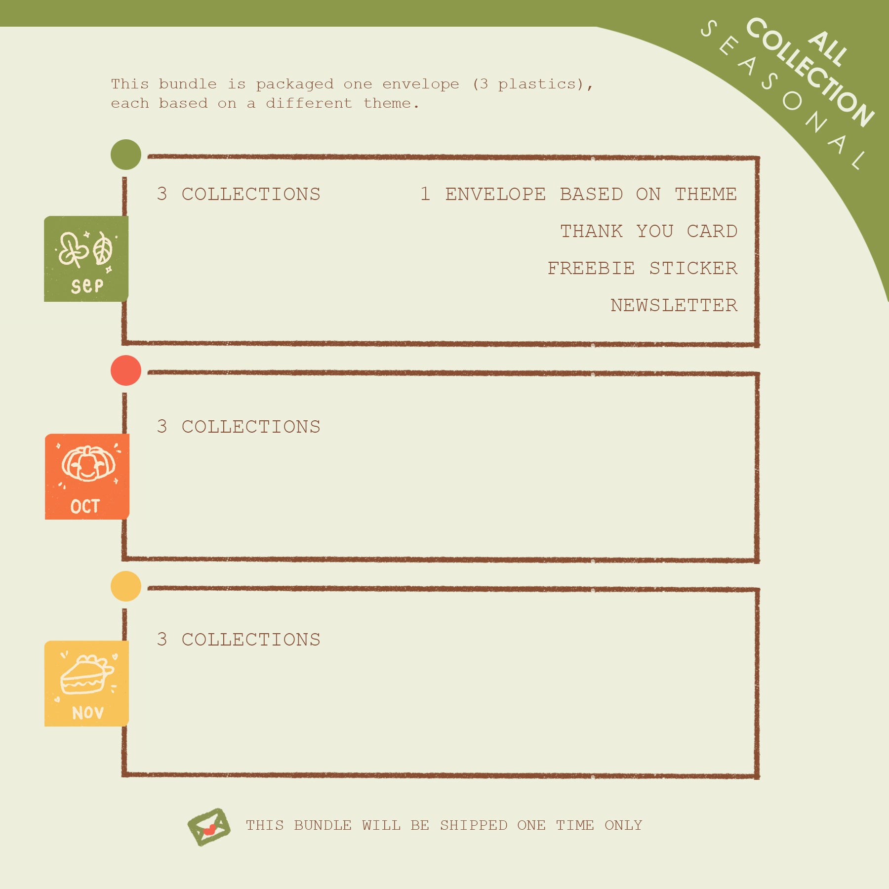 Seasonal Lite | All Collection | Dear Dolly Snail Mail Subscription 🇵🇭
