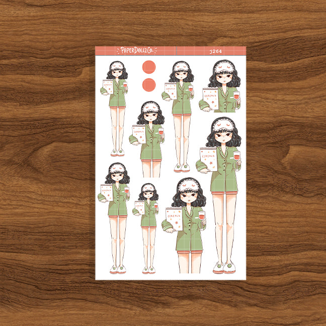 Lucid PaperDollzCo Planner Stickers | J264