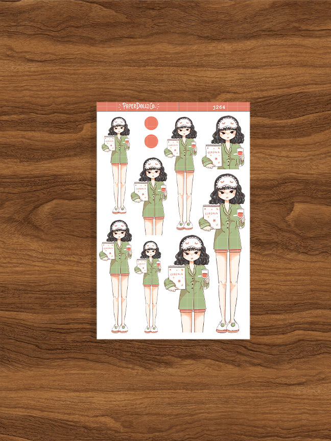 Lucid PaperDollzCo Planner Stickers | J264