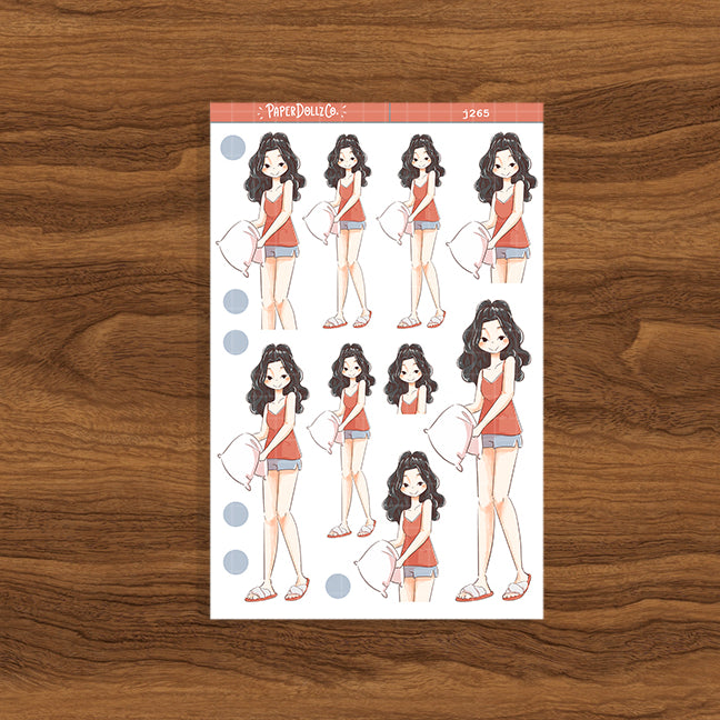 Balmy PaperDollzCo Planner Stickers | J265