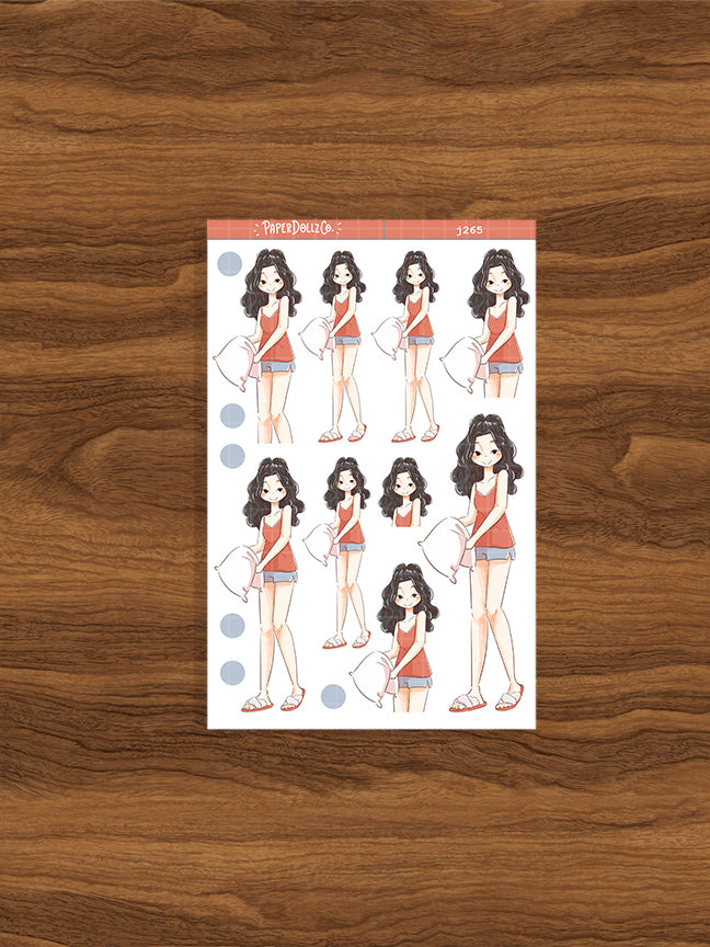 Balmy PaperDollzCo Planner Stickers | J265