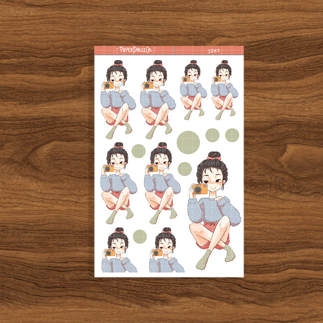 Dreamless PaperDollzCo Planner Stickers | J267