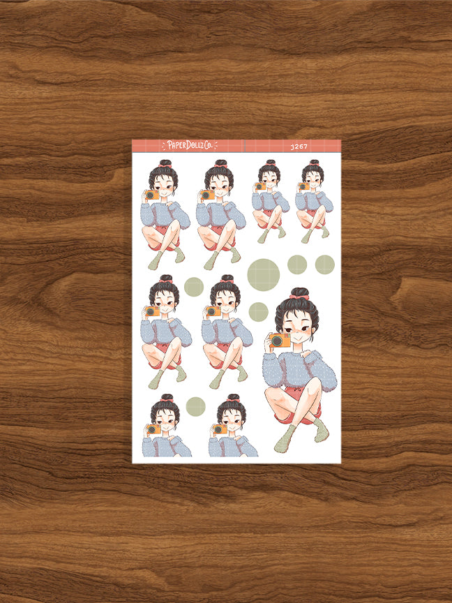 Dreamless PaperDollzCo Planner Stickers | J267