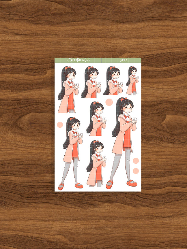 Blossom PaperDollzCo Planner Stickers | J270