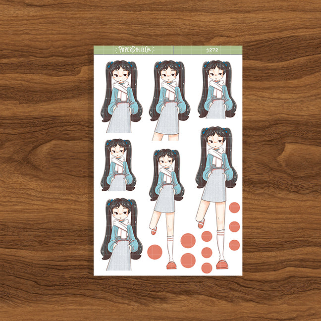 Bubbles PaperDollzCo Planner Stickers | J272