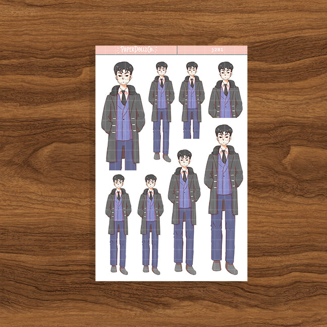 Mojo PaperDollzCo Planner Stickers | J281