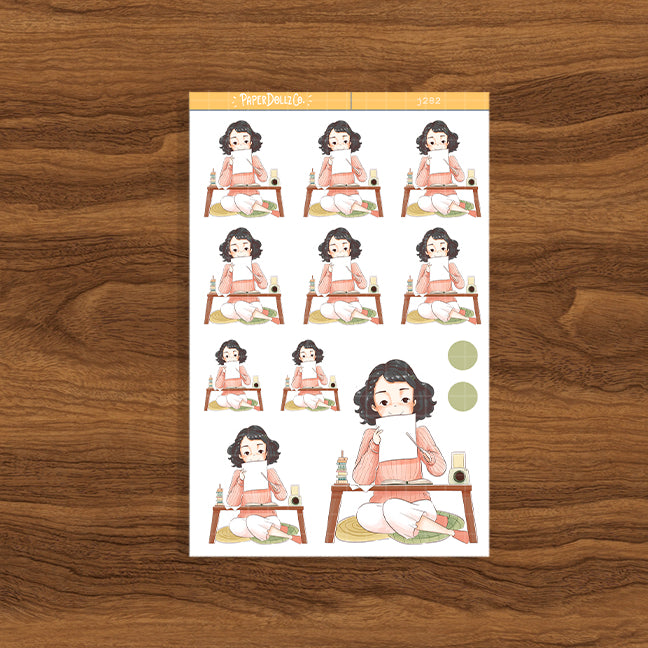 DIY-er PaperDollzCo Planner Stickers | J282