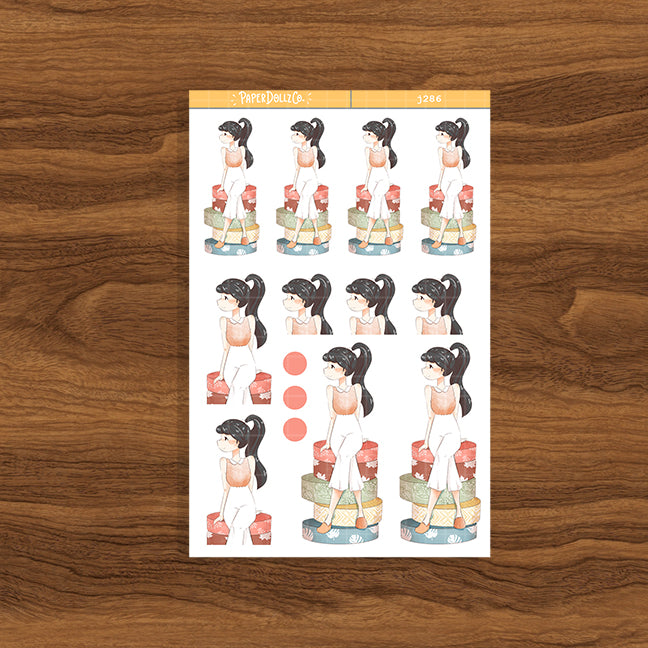 Washi Addict PaperDollzCo Planner Stickers | J286