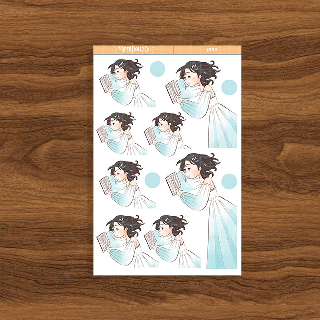 Cerulean PaperDollzCo Planner Stickers | J293