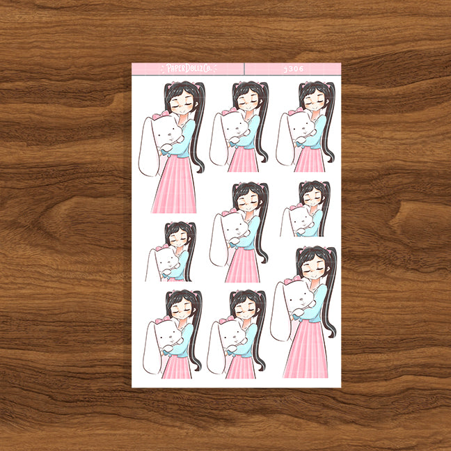 Beautiful Blossoms of Pink PaperDollzCo Planner Stickers | J306