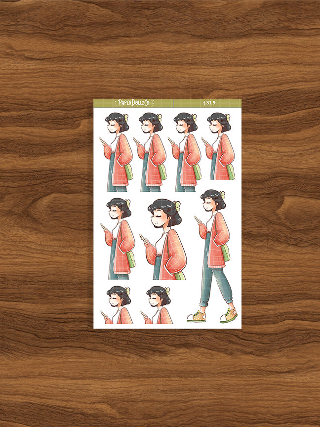 Competent Student School Is Cool Paperdollzco Planner Stickers | J319