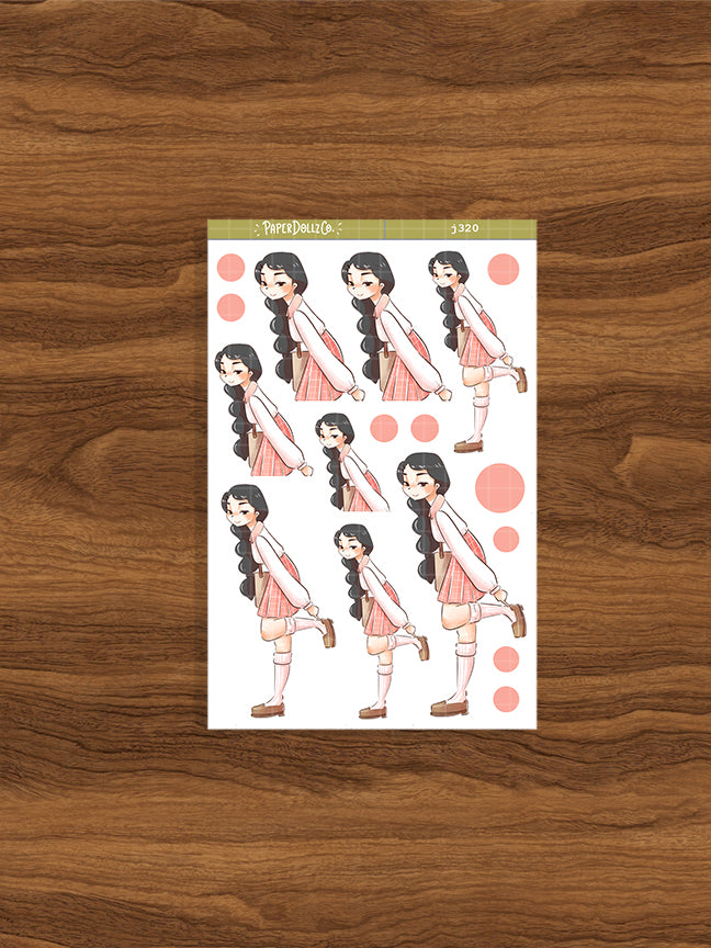Attentive Student School Is Cool Paperdollzco Planner Stickers | J320