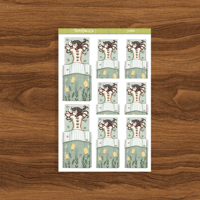 Massage Love Yourself Paperdollzco Planner Stickers | J365