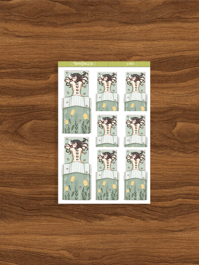 Massage Love Yourself Paperdollzco Planner Stickers | J365