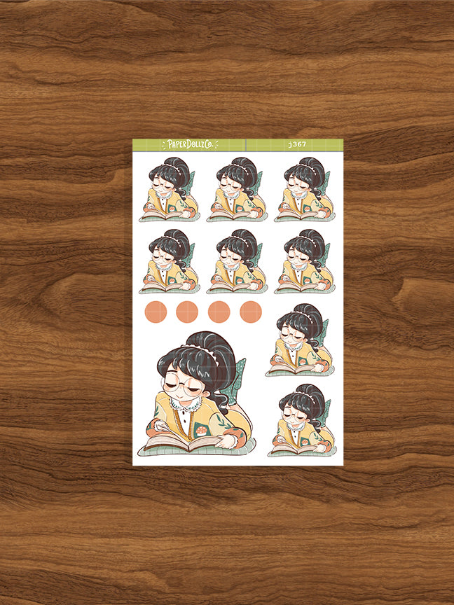 Biblio Love Yourself Paperdollzco Planner Stickers | J367