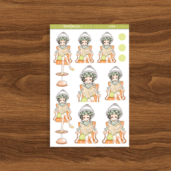 Salon Love Yourself Paperdollzco Planner Stickers | J369